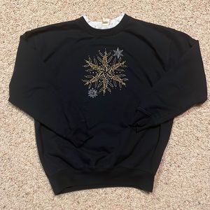 Snowflake sweatshirt